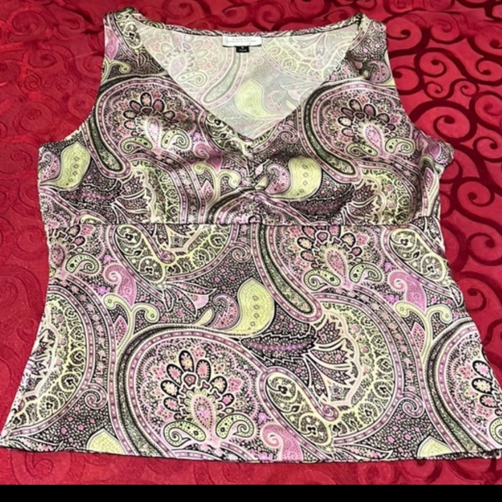 TAHARI silk blouse